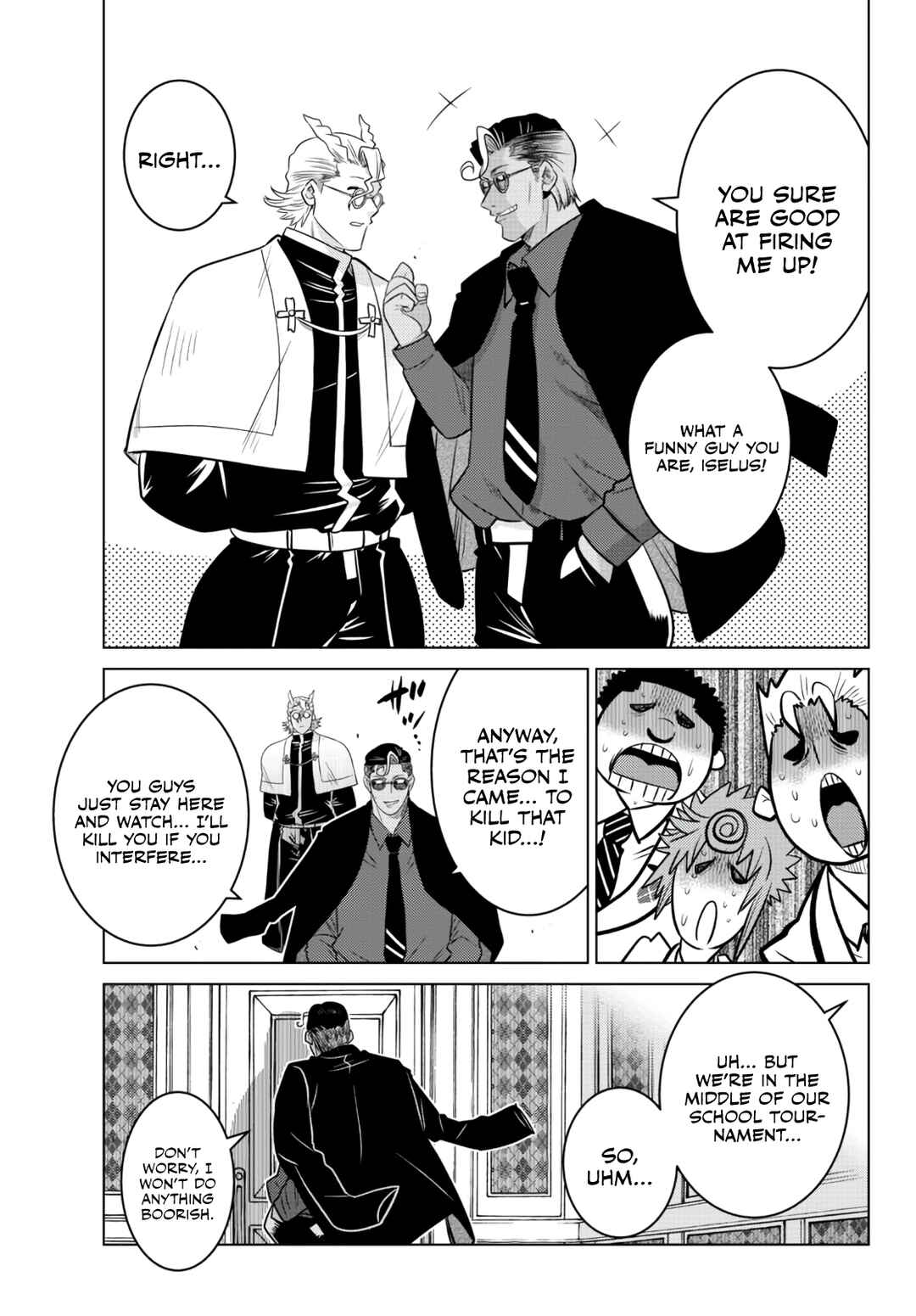 Ochikobore Datta Ani ga Jitsuha Saikyou ~Shijou Saikyou no Yuusha wa Tensei-shi, Gakuen de Mujikaku ni Musou Suru~ Chapter 12 - Page 48