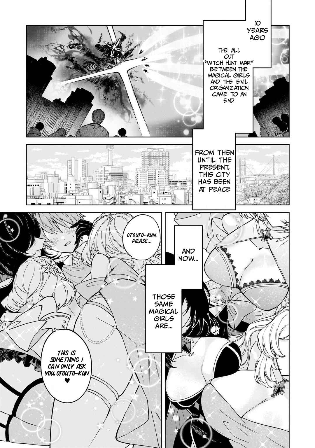 Moto Mahou Shoujo no Onee-san wa Koi wo Shiritai Chapter 1 - Page 4