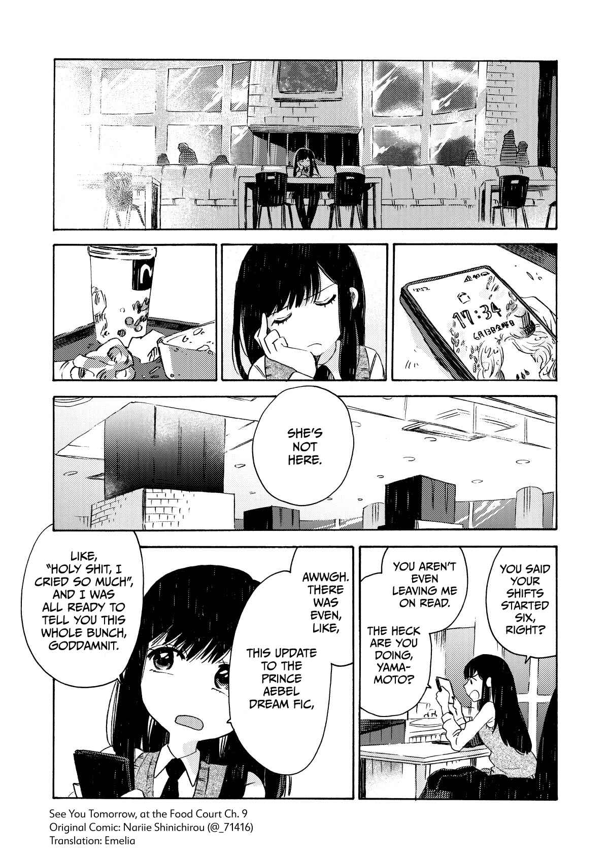 See You Tomorrow at the Food Court Chapter 9 - Page 1