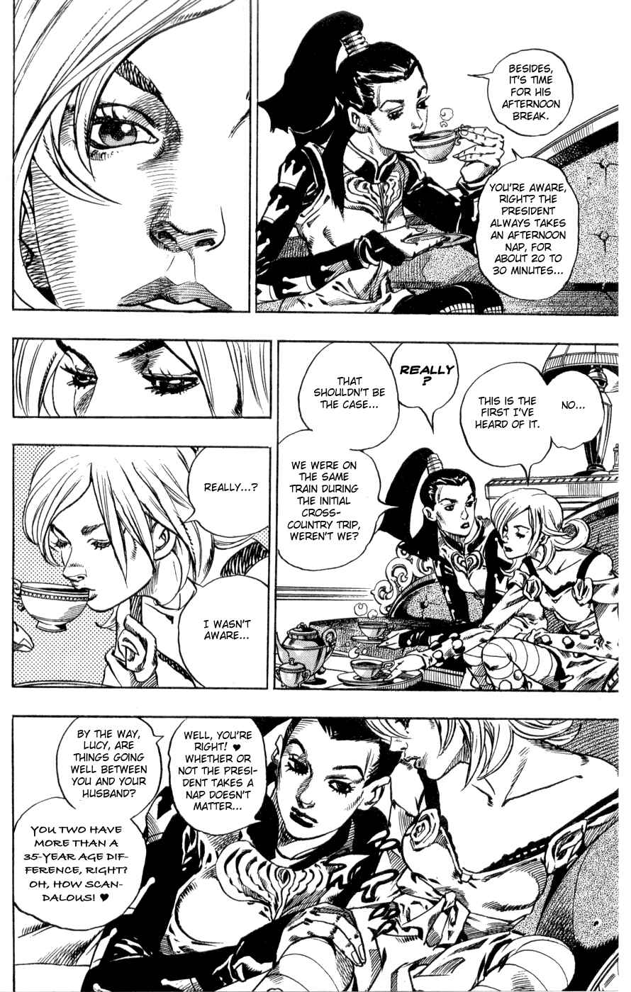 JoJo no Kimyou na Bouken: Part 7 - Steel Ball Run Chapter 49 - Page 11