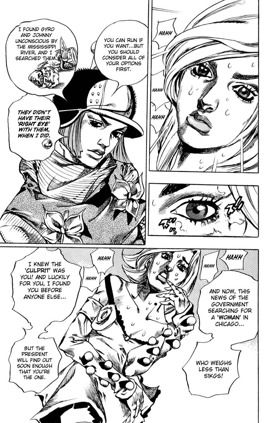 JoJo no Kimyou na Bouken: Part 7 - Steel Ball Run Chapter 49 - Page 33