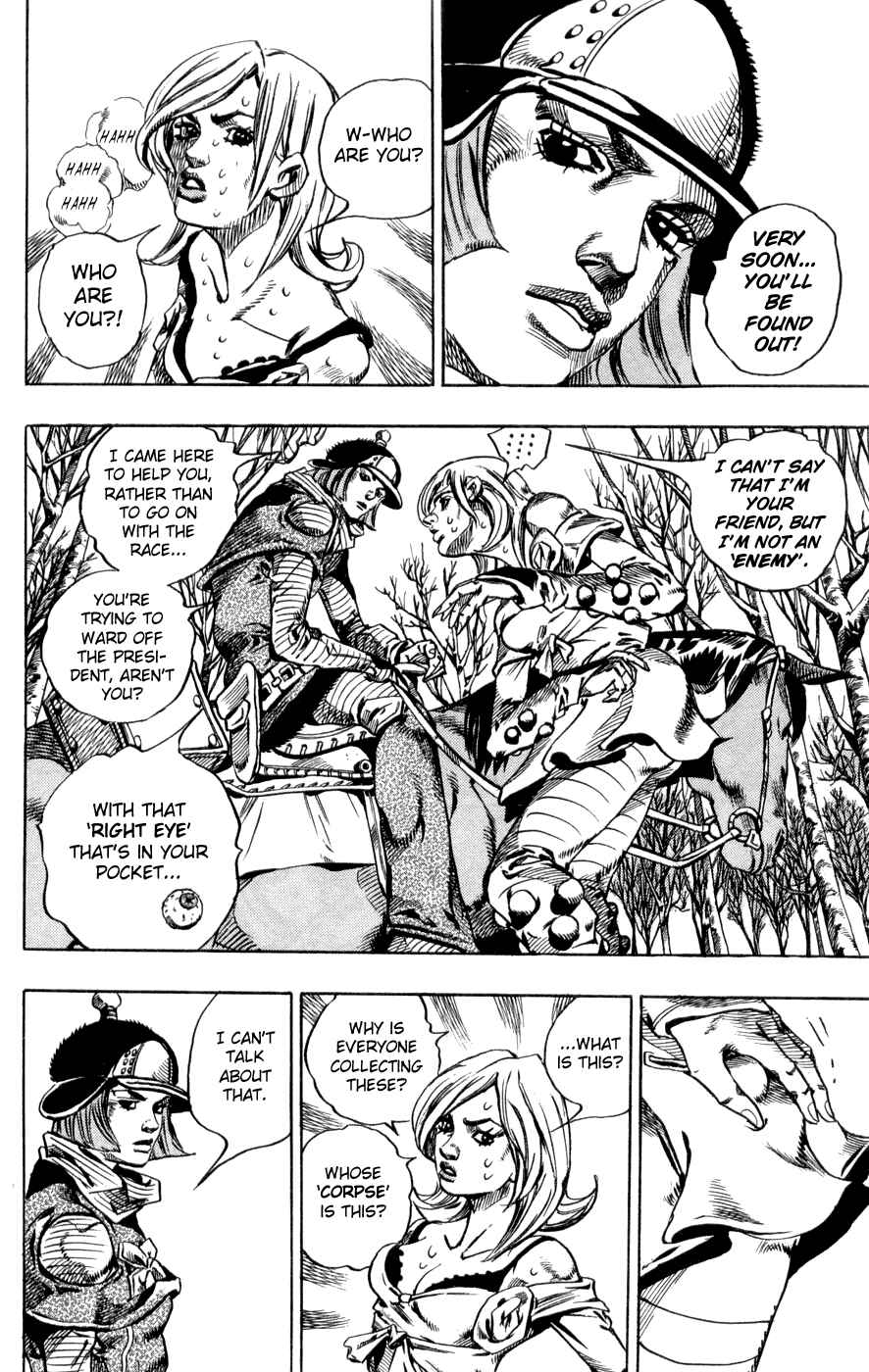 JoJo no Kimyou na Bouken: Part 7 - Steel Ball Run Chapter 49 - Page 34