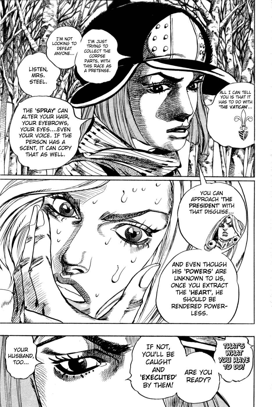 JoJo no Kimyou na Bouken: Part 7 - Steel Ball Run Chapter 49 - Page 35