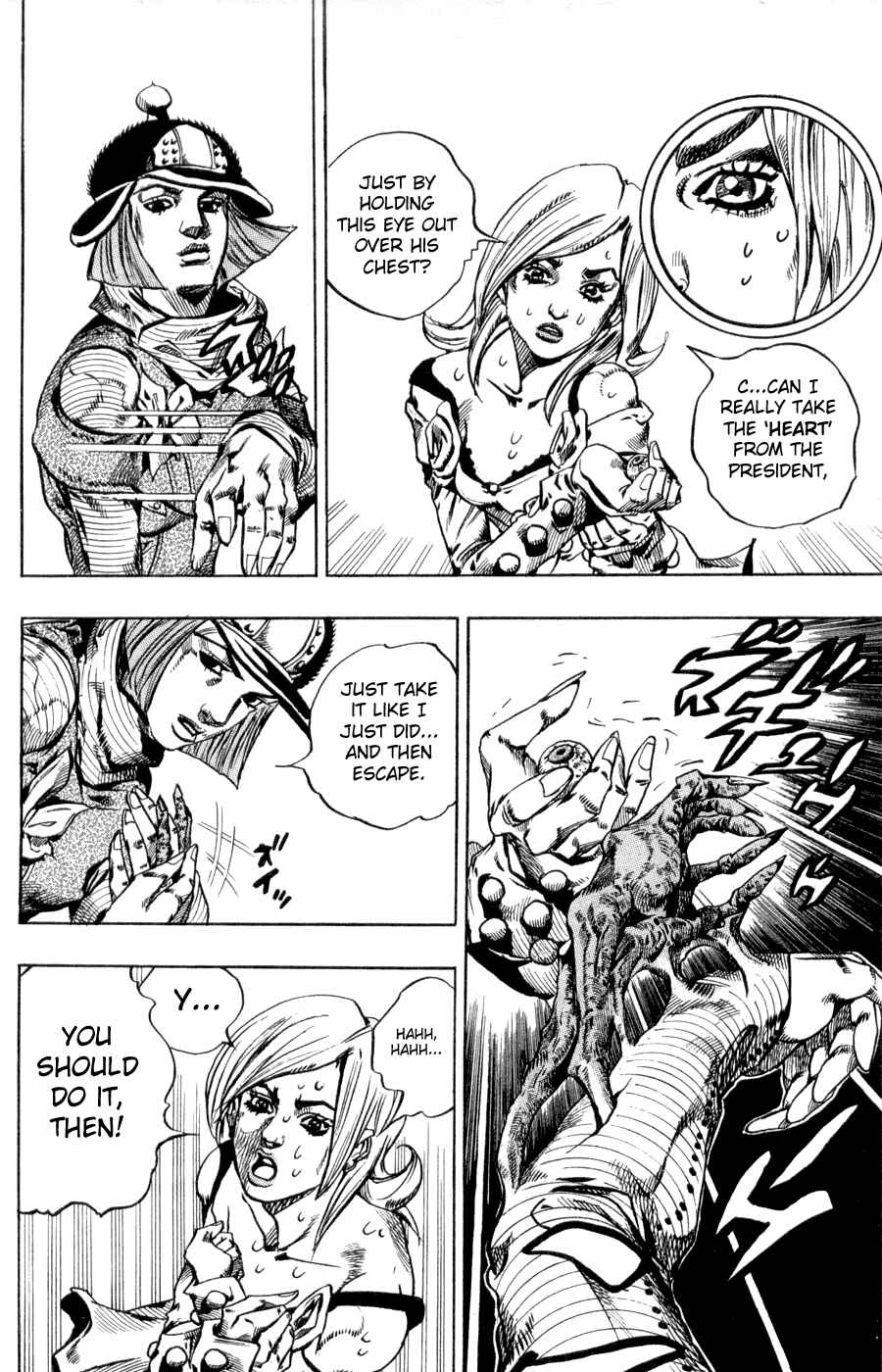 JoJo no Kimyou na Bouken: Part 7 - Steel Ball Run Chapter 49 - Page 36