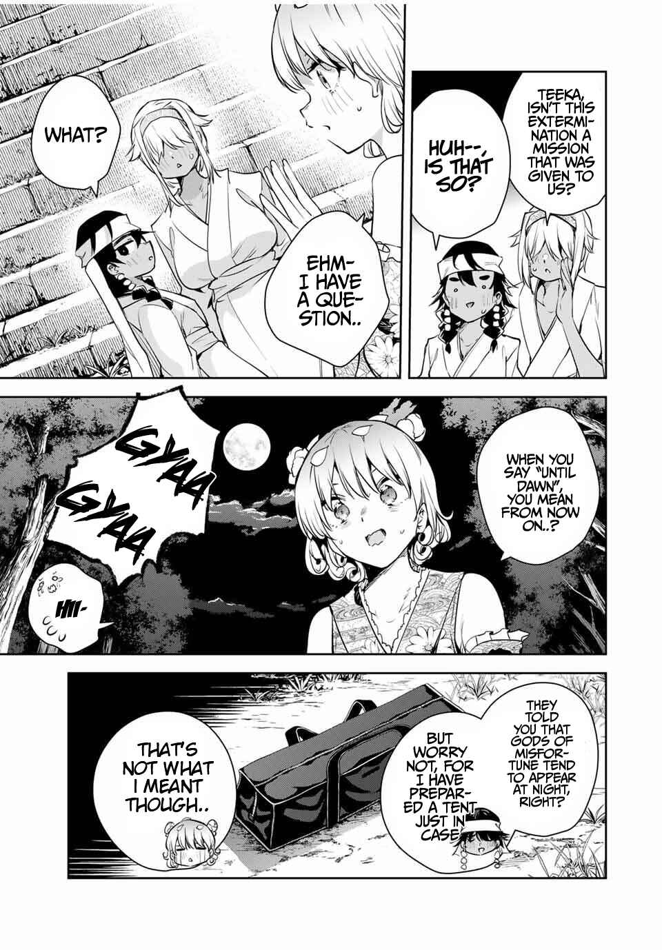 Sakigake no Hana Miko Chapter 61 - Page 8