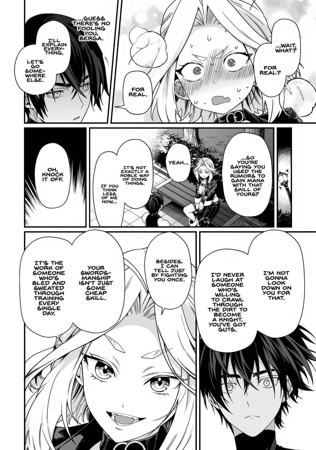 Teisou Gyakuten Sekai de Yuiitsu no Otoko Kishi no Ore, Onna Kishi Gakuen ni Nyuugaku Shitara Nazeka Eiyou Atsukai Sareta: Zetsurin Skill de Harem Musou Chapter 6.2 - Page 2