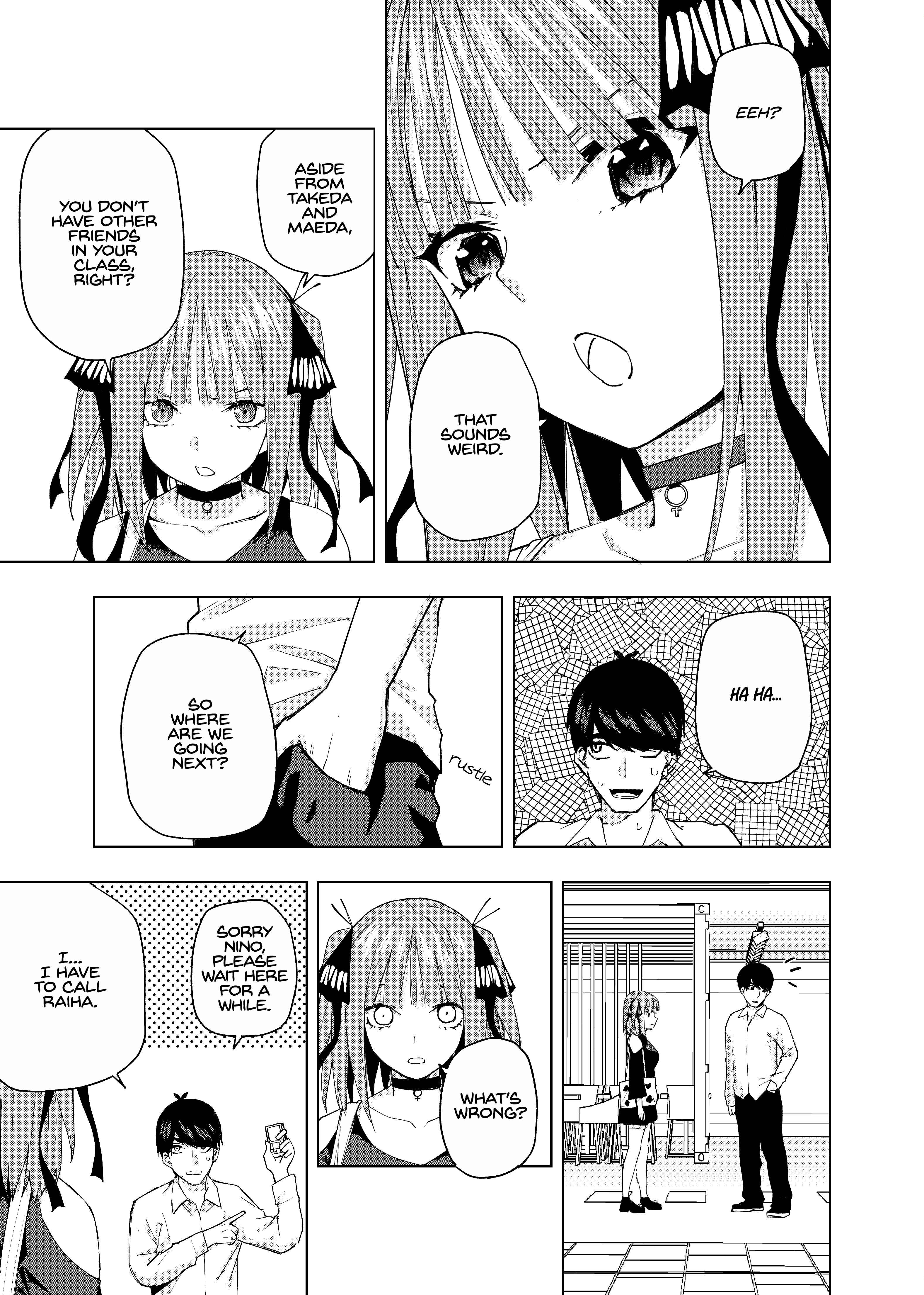 Gotoubun no Hanayome β Chapter 3 - Page 13