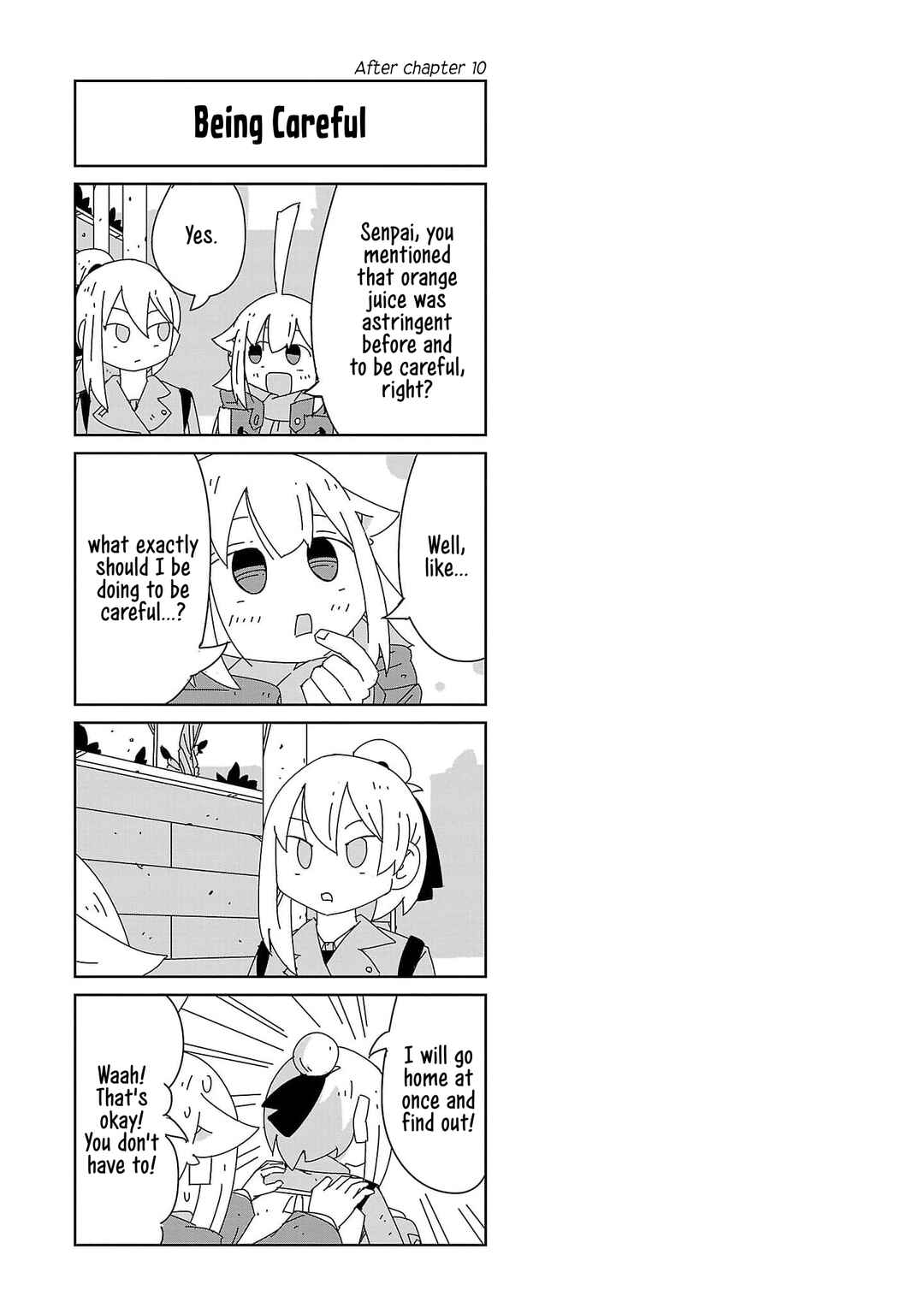 Hagino-san Wants to Quit the Wind Ensemble Chapter 17.5 - Page 6