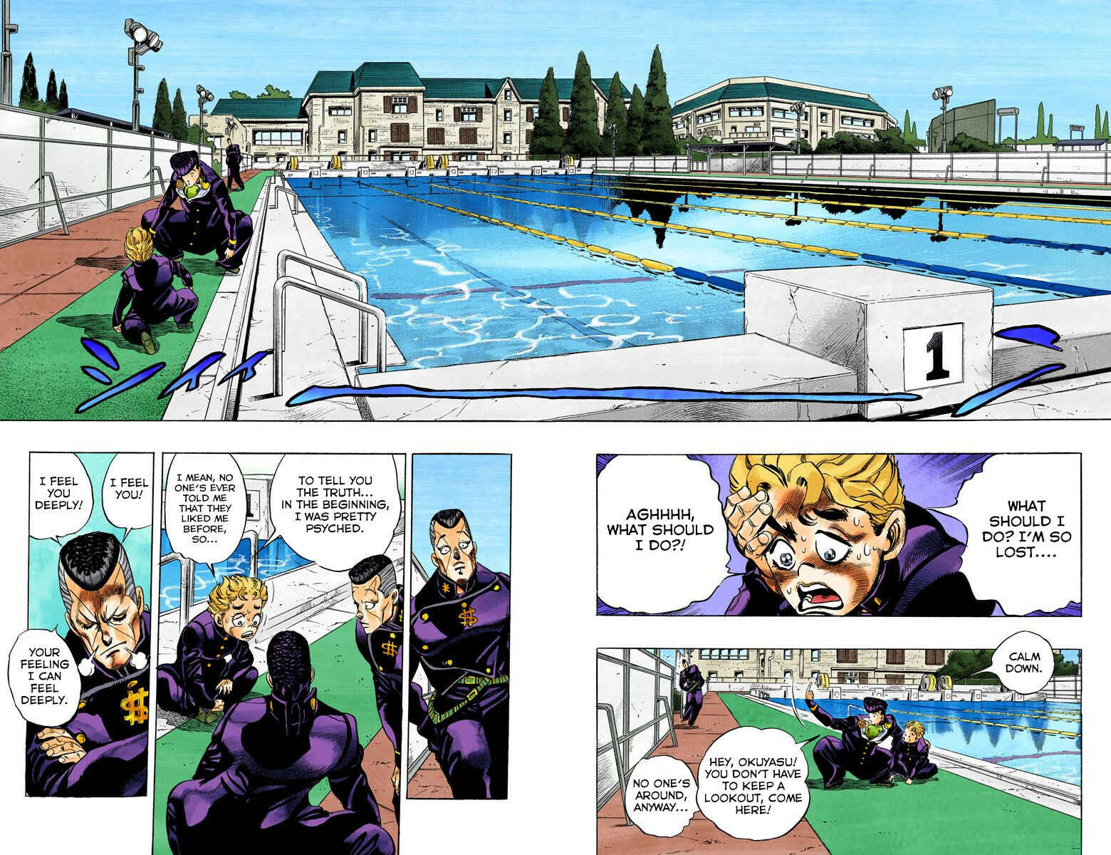 JoJo no Kimyou na Bouken: Part 4 - Diamond wa Kudakenai Color-ban Chapter 31 - Page 3