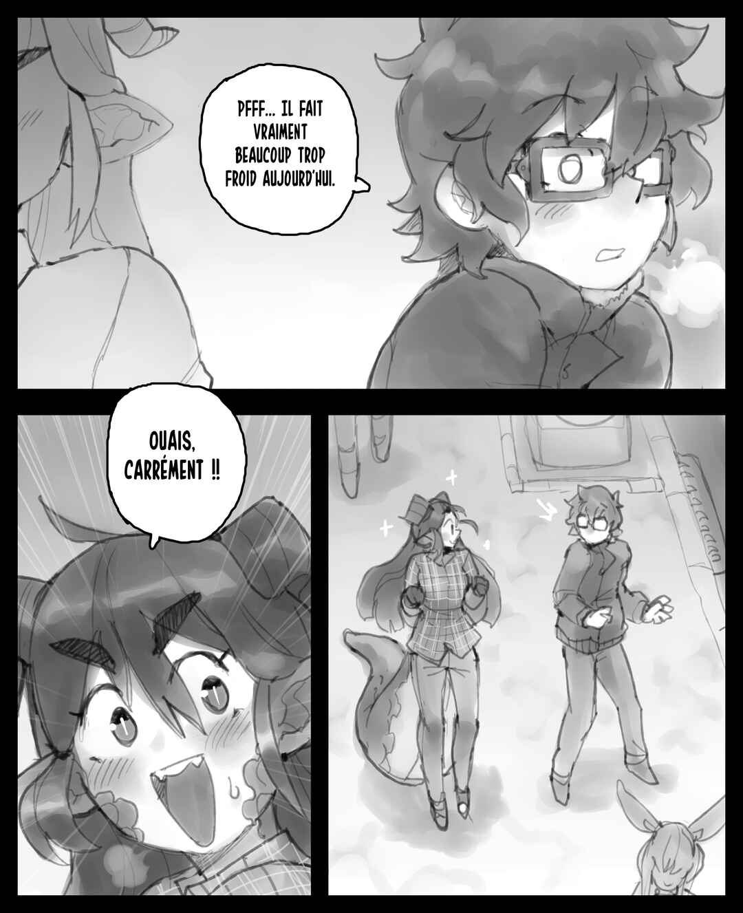 My Childhood Friend Is A Dragon Who's Embarrassed About the Size Of Her Tail Chapter 10 - Page 2