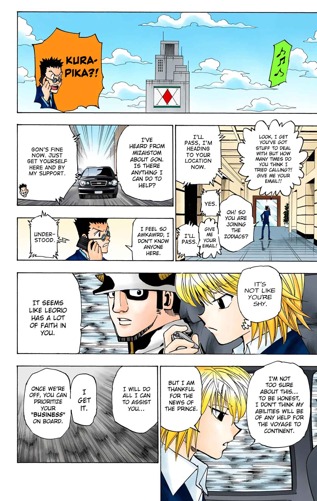Hunter x Hunter (Official Colored) Chapter 344 - Page 9
