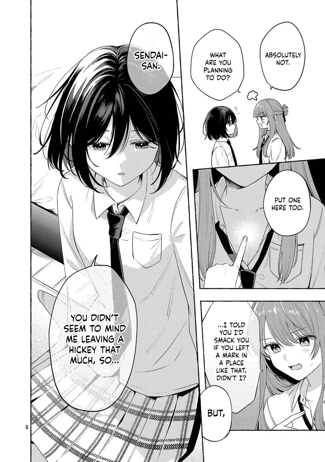 Shuu ni Ichido Classmate wo Kau Hanashi: Futari no Jikan, Iiwake no 5000-en Chapter 14 - Page 8
