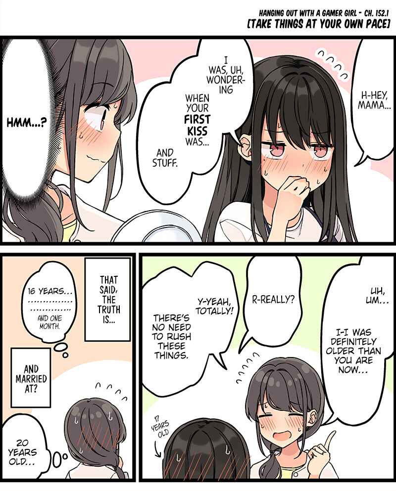Real mo Tama ni wa Uso o Tsuku Chapter 152.1 - Page 1