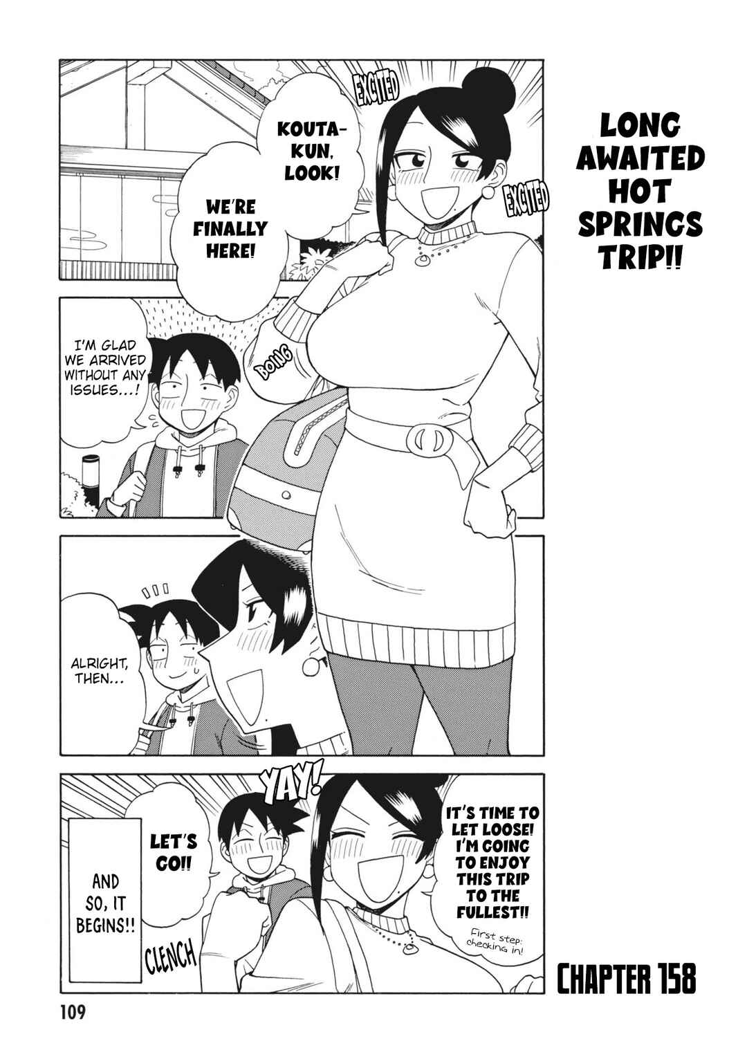 Bijin Onna Joushi Takizawa-san Chapter 158 - Page 1