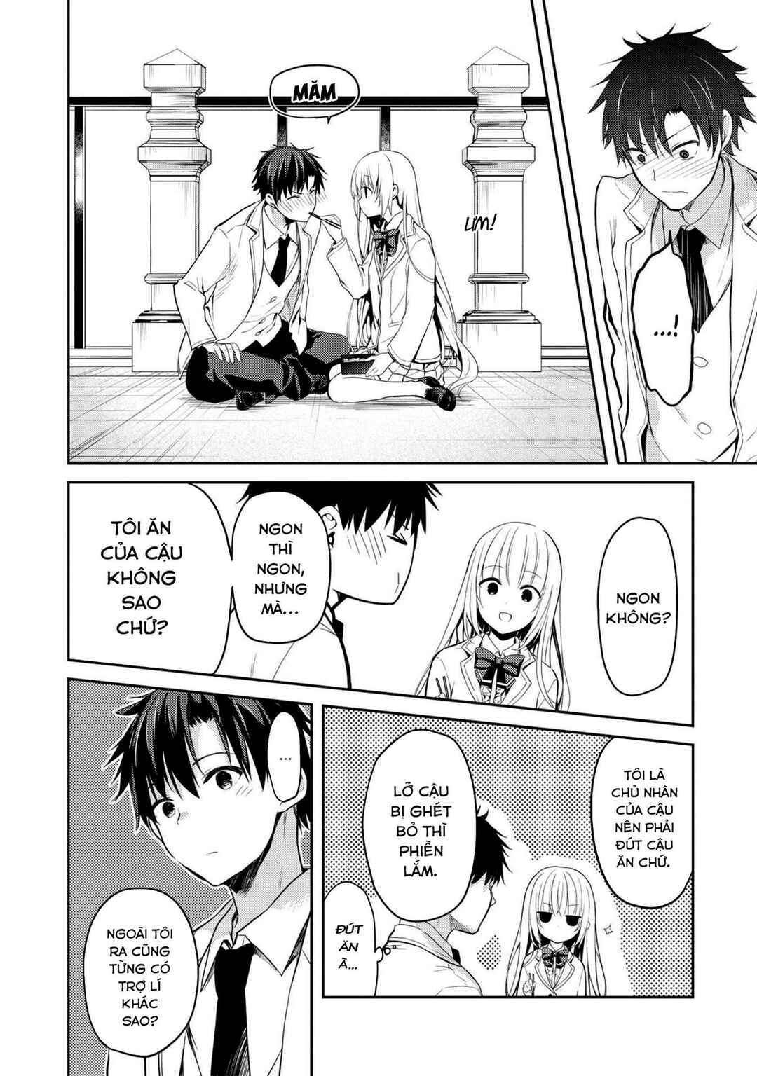 Saijo no Osewa - Takane no Hana-darake na Meimonkou de, Gakuin Ichi no Ojousama (Seikatsu Nouryoku Kaimu) wo Kagenagara Osewa Suru koto ni narimashita Chapter 4 - Page 7