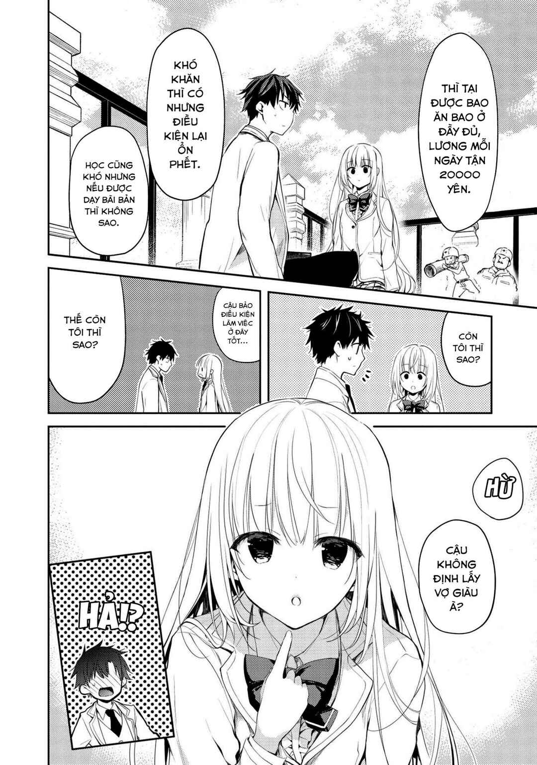 Saijo no Osewa - Takane no Hana-darake na Meimonkou de, Gakuin Ichi no Ojousama (Seikatsu Nouryoku Kaimu) wo Kagenagara Osewa Suru koto ni narimashita Chapter 4 - Page 9