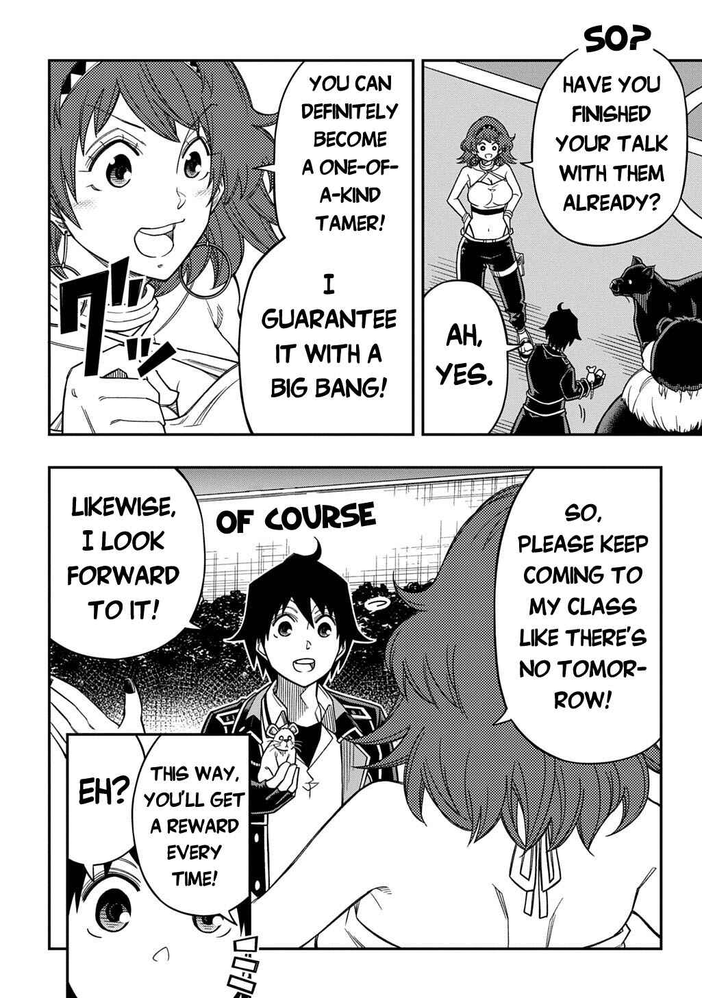 Kiyoubinbou, Jou wo Tateru: Kaitaku Gakuen no Rettousei na no ni, Joukyuu-shoku no Skill to Mahou ga Subete Tsukaemasu Chapter 37 - Page 20