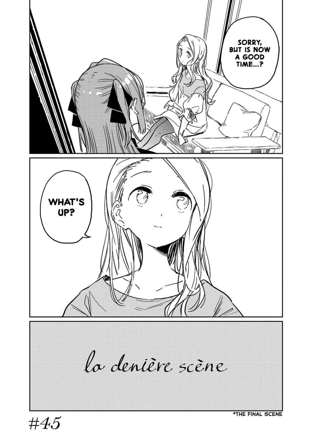Kamiina Botan, Yoeru Sugata wa Yuri no Hana Chapter 45 - Page 1