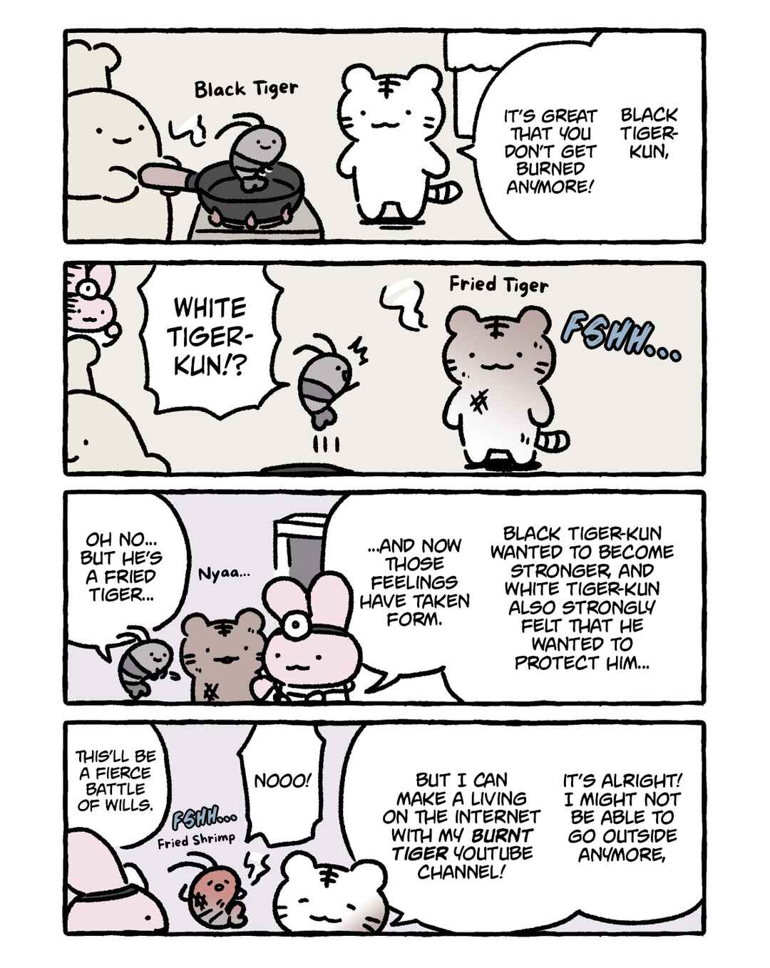 White Tiger and Black Tiger Chapter 292 - Page 1