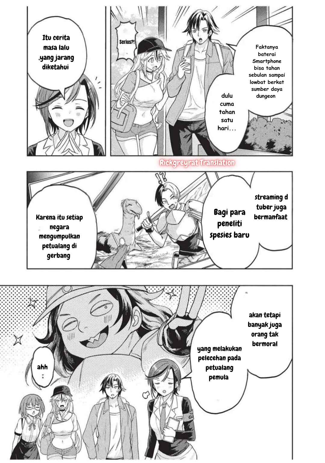 Gal to Dungeon to Shuukai Okure no Tansaku Eiyuutan ~Moto Legend Ima wa Wakeari tei Rank Tansakushana Ore ga, S-Kyuu Gal ni Natsukare Makutte Ikusei wo Makase Sareta~ Chapter 4 - Page 6