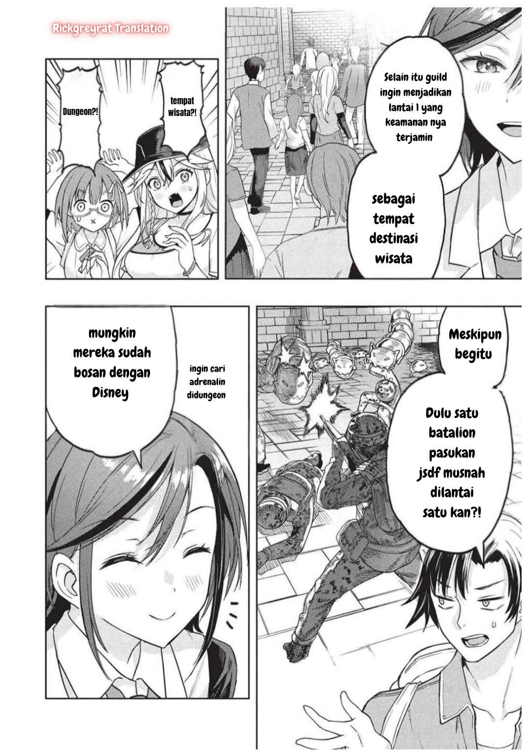 Gal to Dungeon to Shuukai Okure no Tansaku Eiyuutan ~Moto Legend Ima wa Wakeari tei Rank Tansakushana Ore ga, S-Kyuu Gal ni Natsukare Makutte Ikusei wo Makase Sareta~ Chapter 4 - Page 7