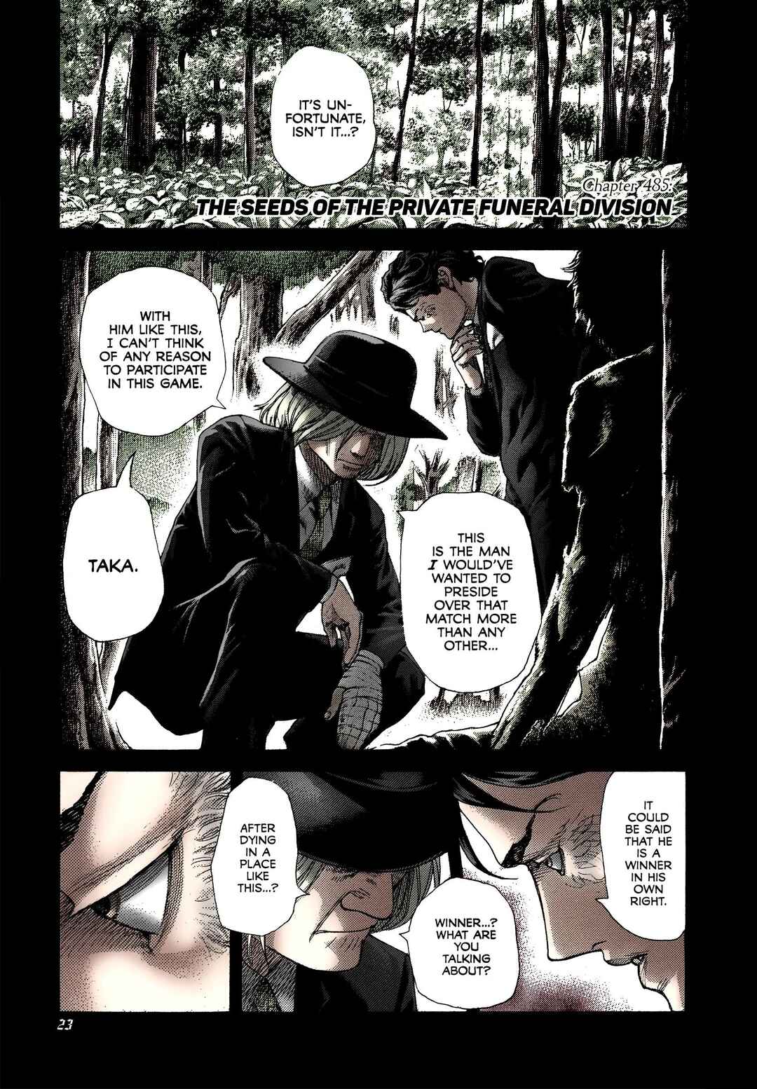 Usogui (Fan Colored) Chapter 485 - Page 2