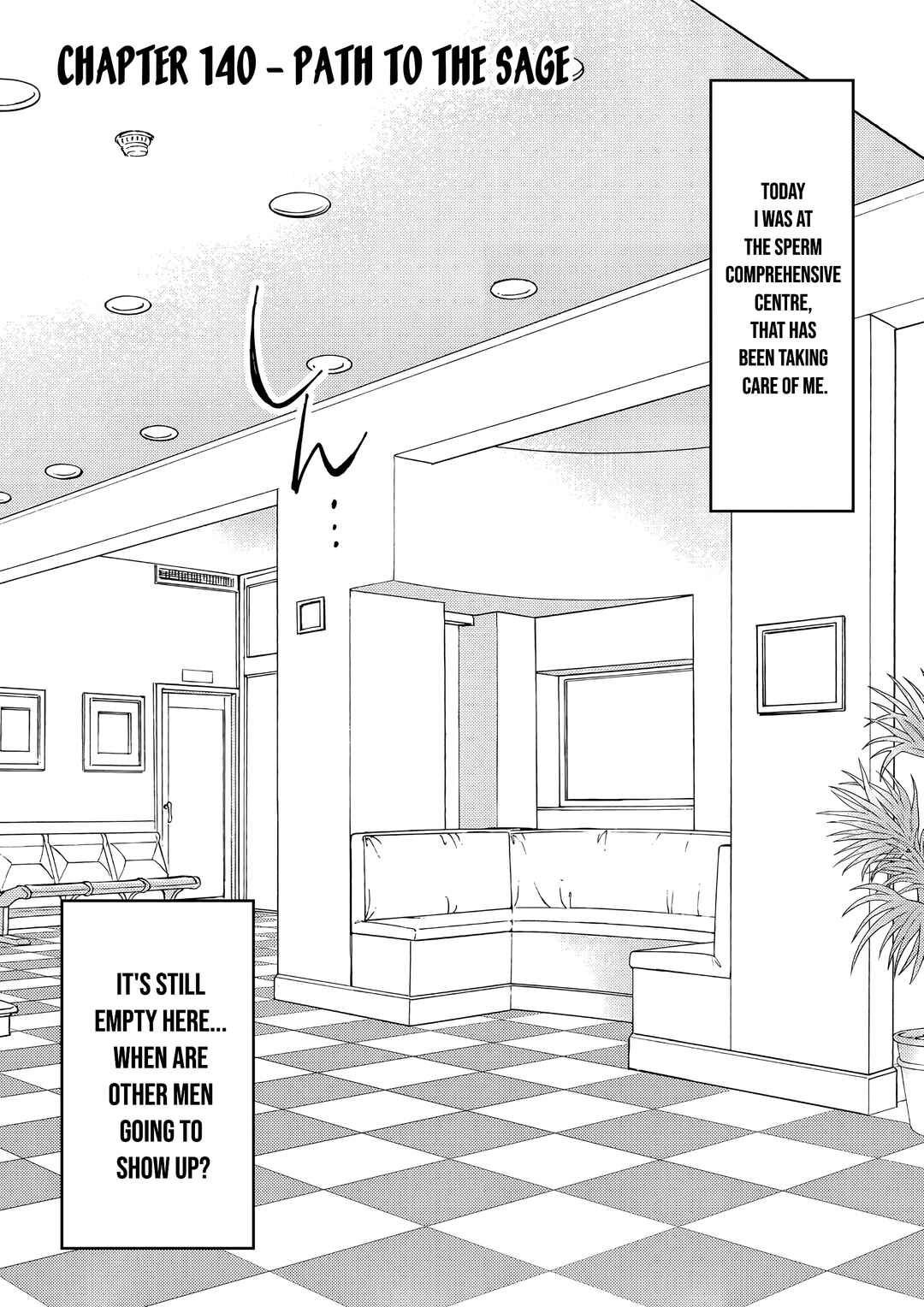 Danjo-hi 1:39 no Heikou Sekai wa Omoi no Hoka Futsuu Chapter 140 - Page 1