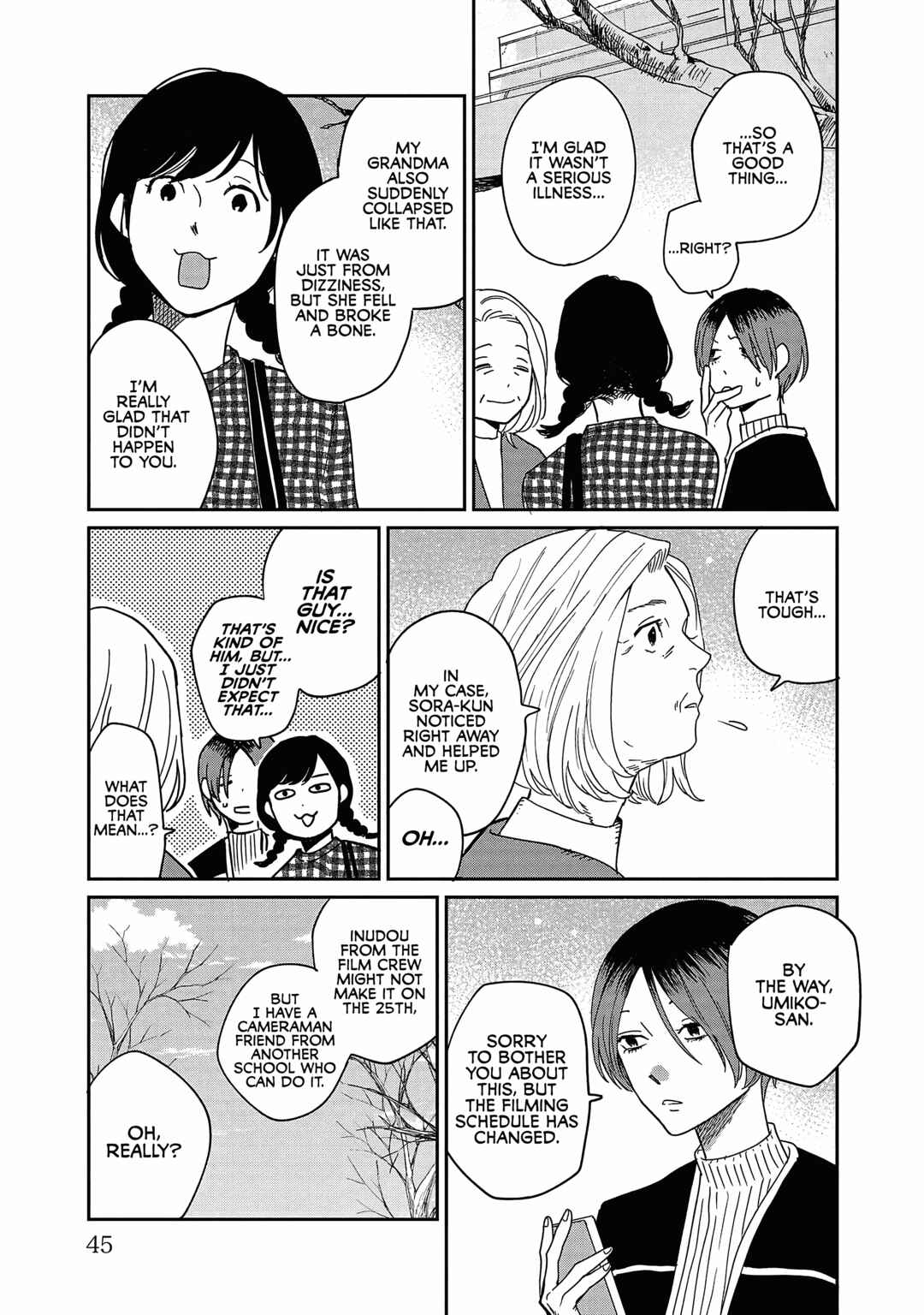 Umi ga Hashiru End Roll Chapter 22 - Page 9