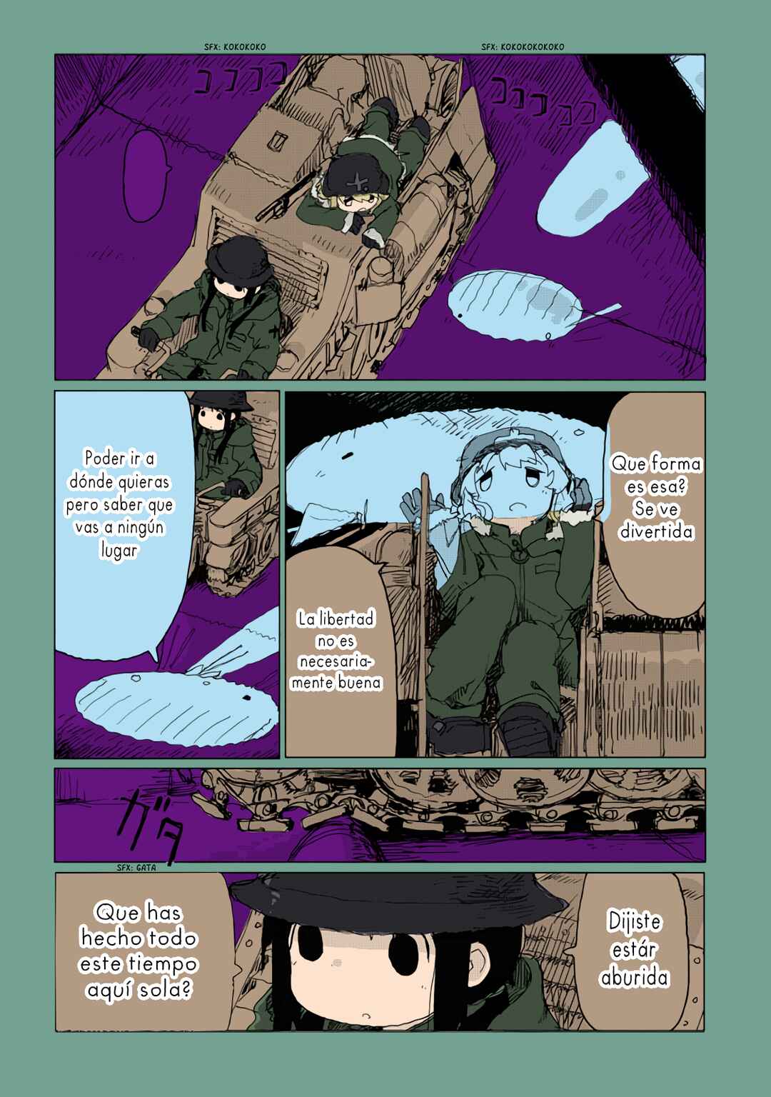 Shoujo Shuumatsu Ryokou (Fan Colored) Chapter 34 - Page 7