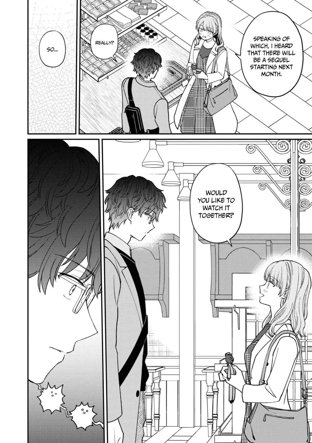 Kuuki ga "Yomeru" Shinnyuu Shain to Buaisou na Senpai Chapter 42.5 - Page 5