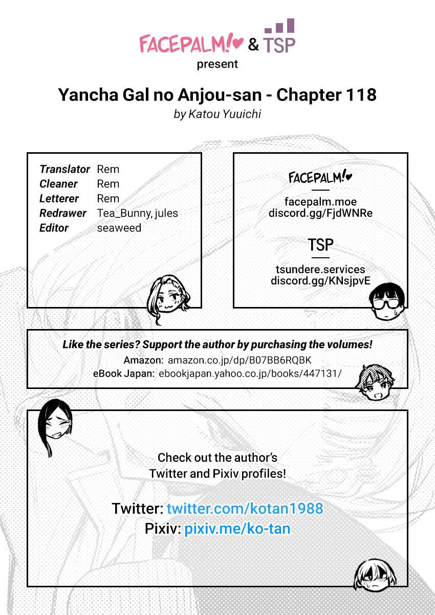 Yancha Gal no Anjou-san Chapter 121 - Page 15