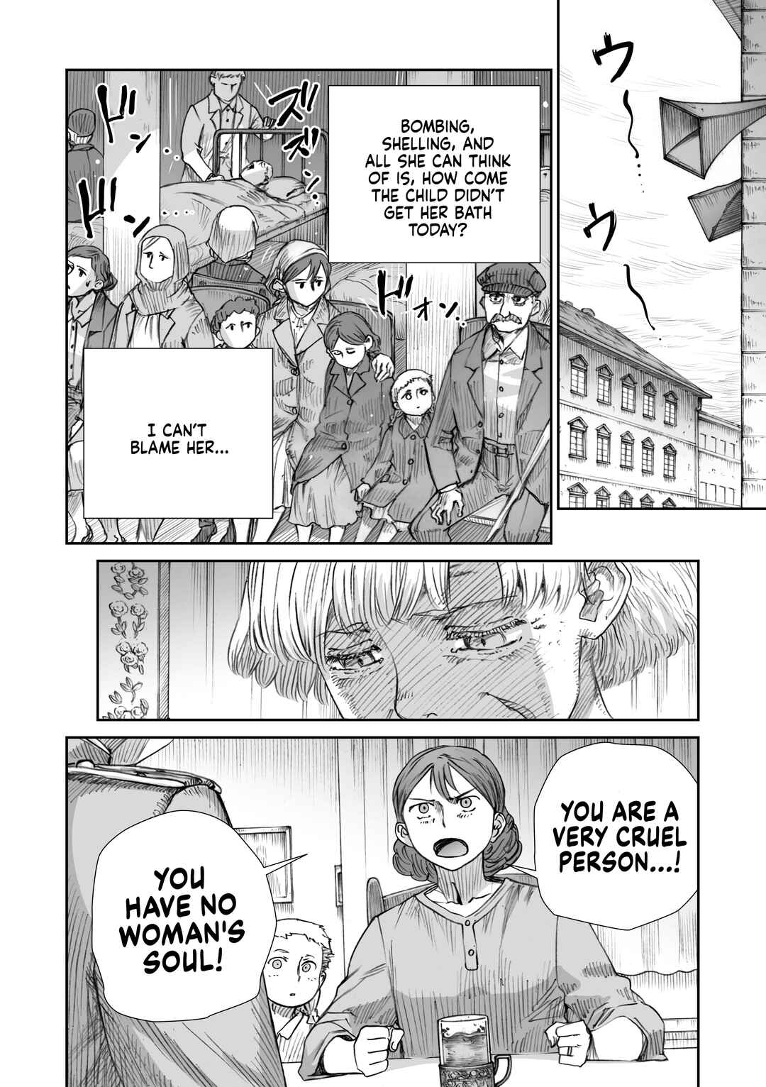 Sensou wa Onna no Kao wo Shiteinai Chapter 30 - Page 12