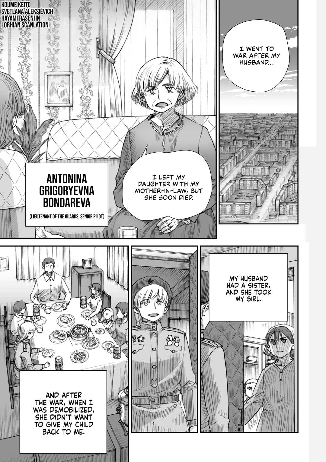 Sensou wa Onna no Kao wo Shiteinai Chapter 30 - Page 3