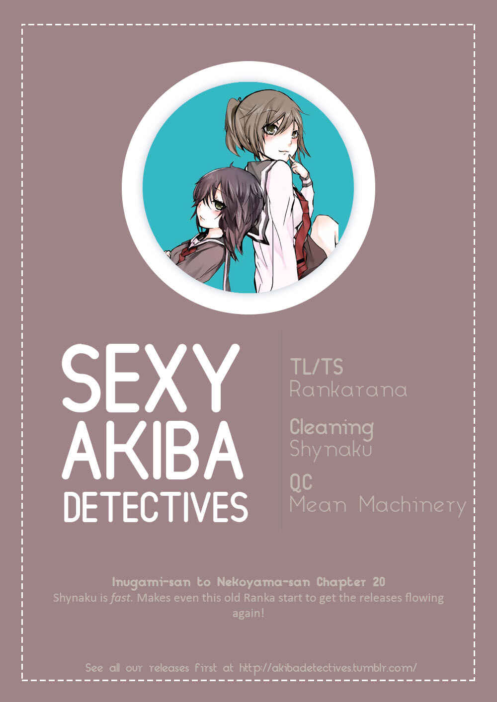 Inugami-san to Nekoyama-san Chapter 20 - Page 11