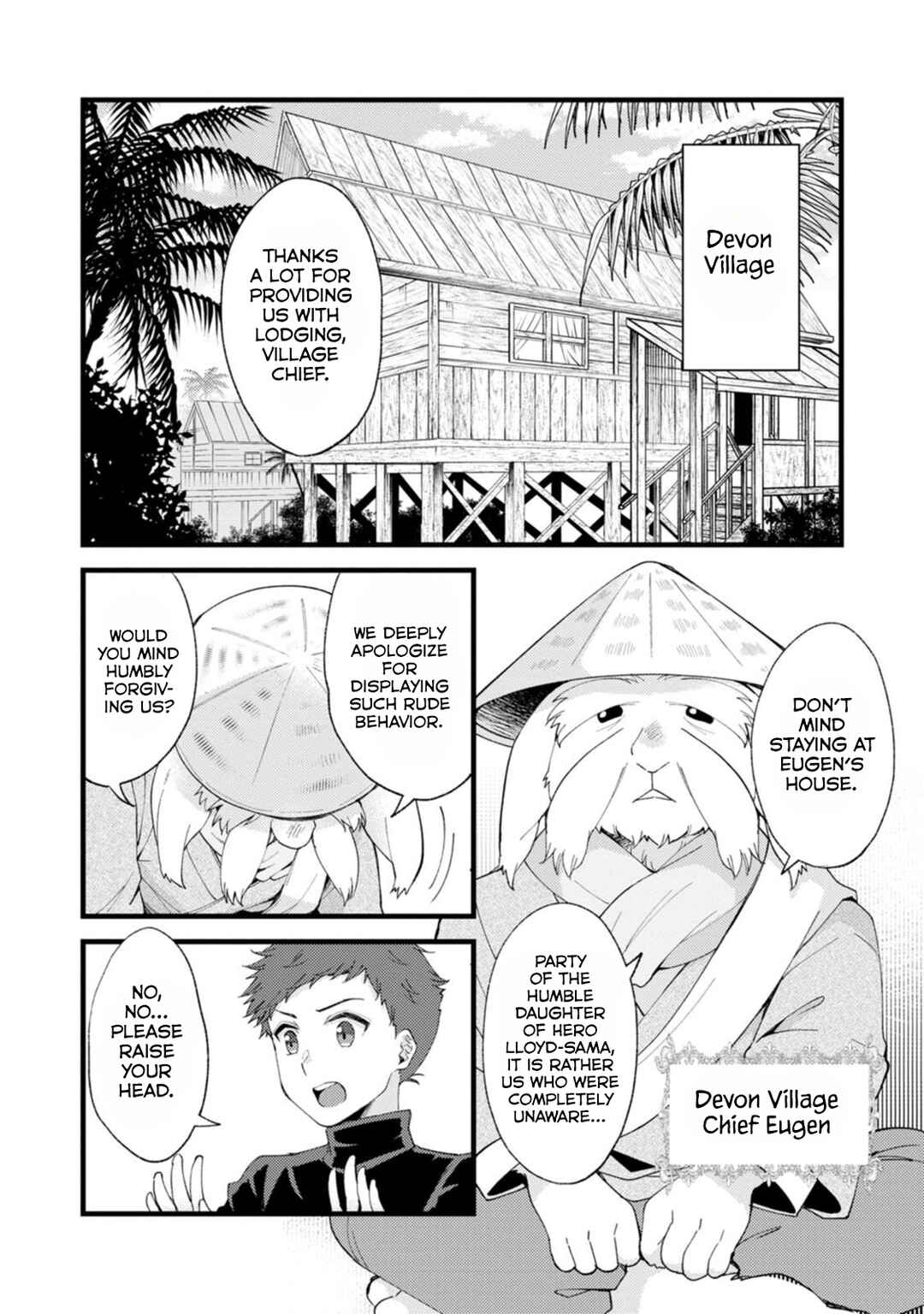 Kensei no Osananajimi ga Power Hara de Ore ni Tsuraku Ataru node, Zetsuen Shite Henkyou de Makenshi to shite Denaosu Koto ni shita. Chapter 26.2 - Page 3