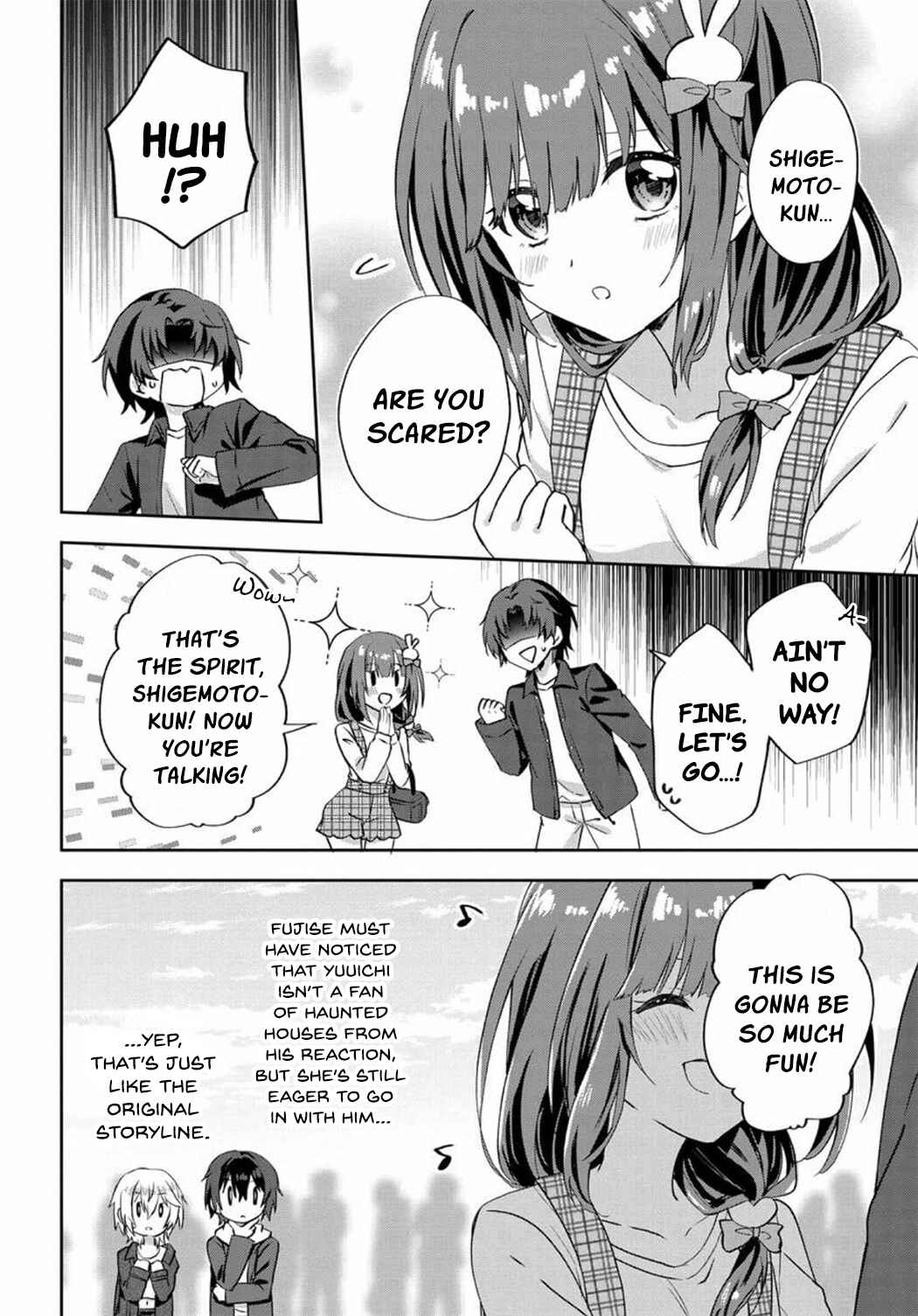 Love Comedy Manga ni Haitteshimatta node, Oshi no Make Heroine wo Zenryoku de Shiawase ni Suru Chapter 7.2 - Page 3