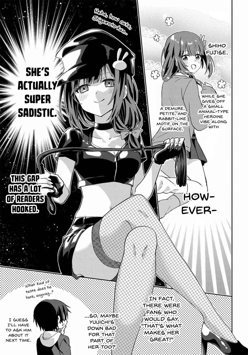 Love Comedy Manga ni Haitteshimatta node, Oshi no Make Heroine wo Zenryoku de Shiawase ni Suru Chapter 7.2 - Page 4