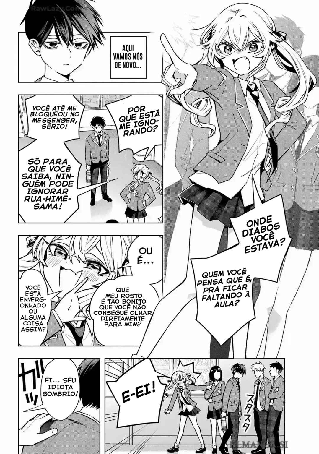 Anta to Osananajimi tte dake demo Iya nanoni!: Zekkou kara Hajimaru S-kyuu Bishoujo to no Gakuen Nariagari Seikatsu Chapter 2 - Page 19