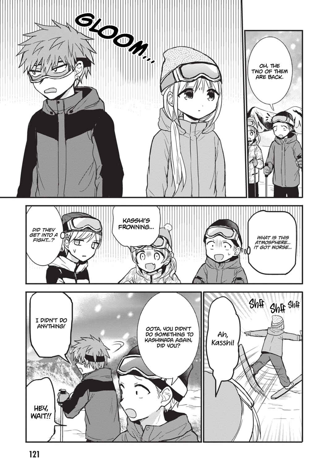 Kao ni Denai Kashiwada-san to Kao ni Deru Oota-kun Chapter 109 - Page 8