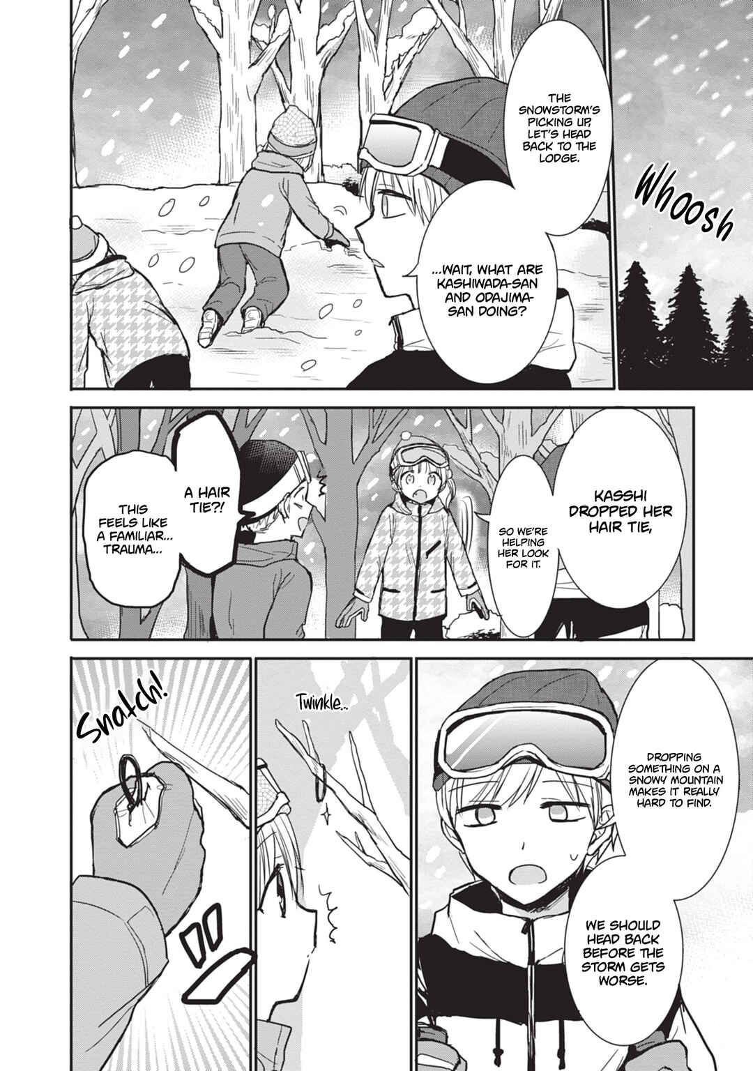 Kao ni Denai Kashiwada-san to Kao ni Deru Oota-kun Chapter 109 - Page 9