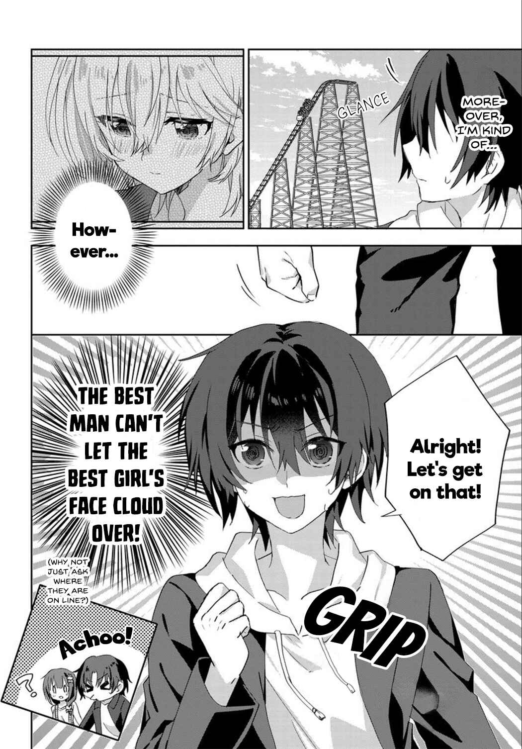 Love Comedy Manga ni Haitteshimatta node, Oshi no Make Heroine wo Zenryoku de Shiawase ni Suru Chapter 7.1 - Page 4