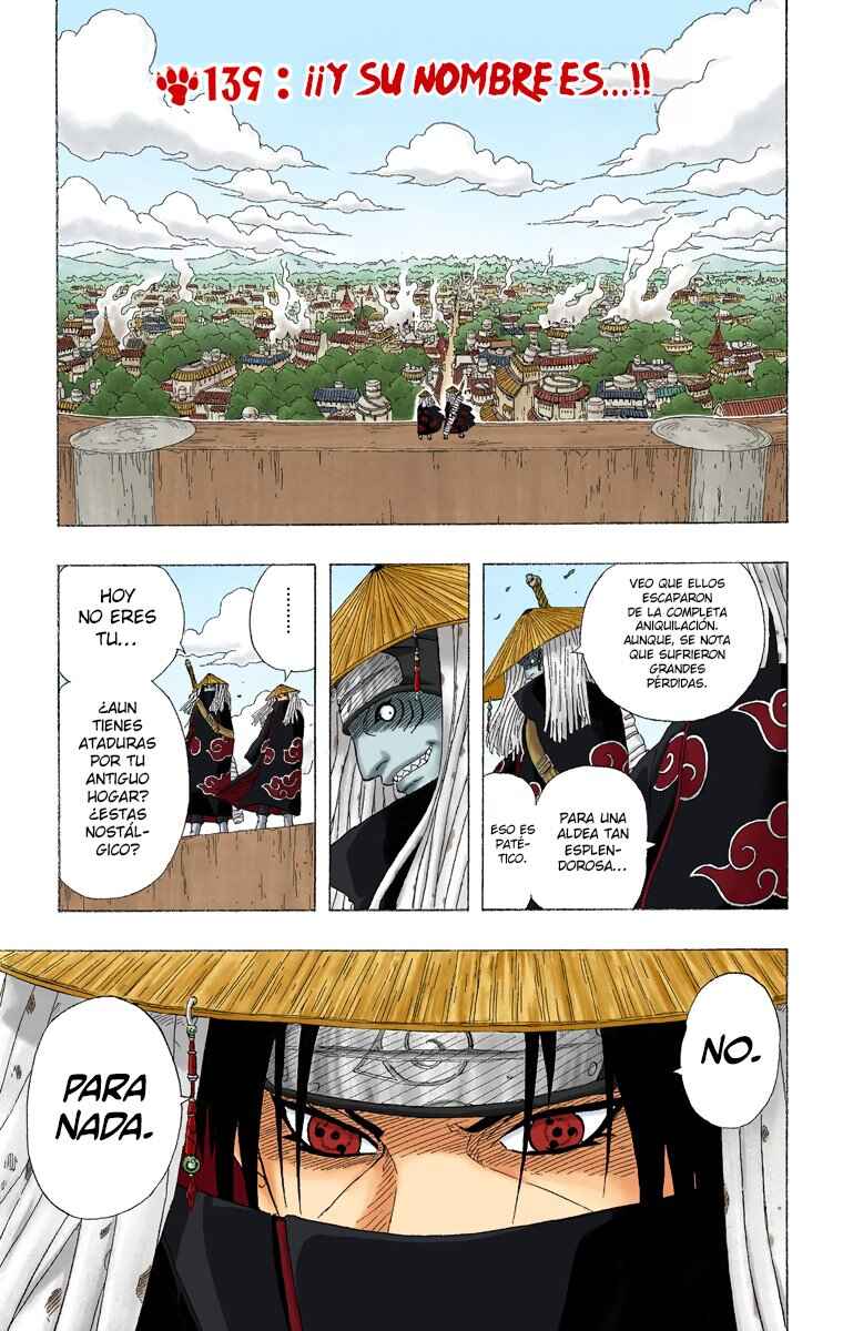 Naruto (Official Colored) Chapter 139 - Page 1