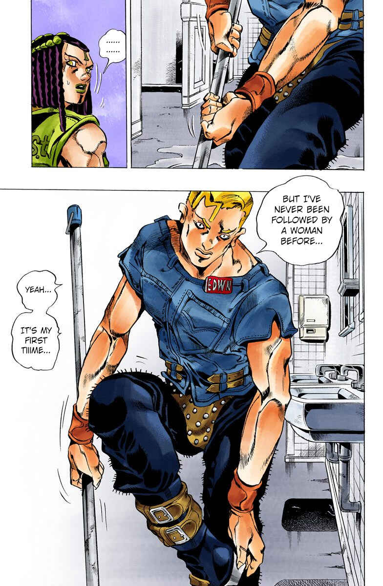 JoJo no Kimyou na Bouken: Part 6 - Stone Ocean Color-ban Chapter 22 - Page 12