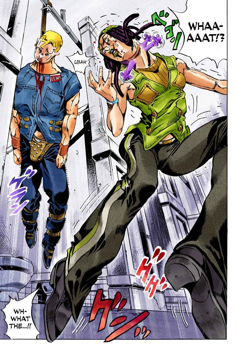 JoJo no Kimyou na Bouken: Part 6 - Stone Ocean Color-ban Chapter 22 - Page 18