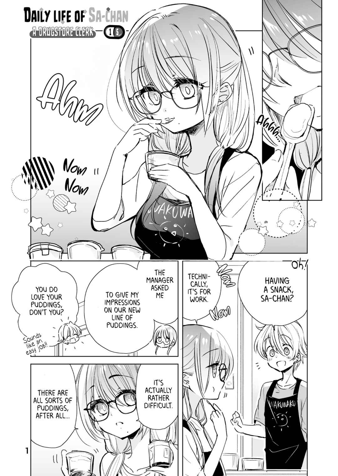 Drugstore Ten'in Sacchan no Nichijou Chapter 15 - Page 1