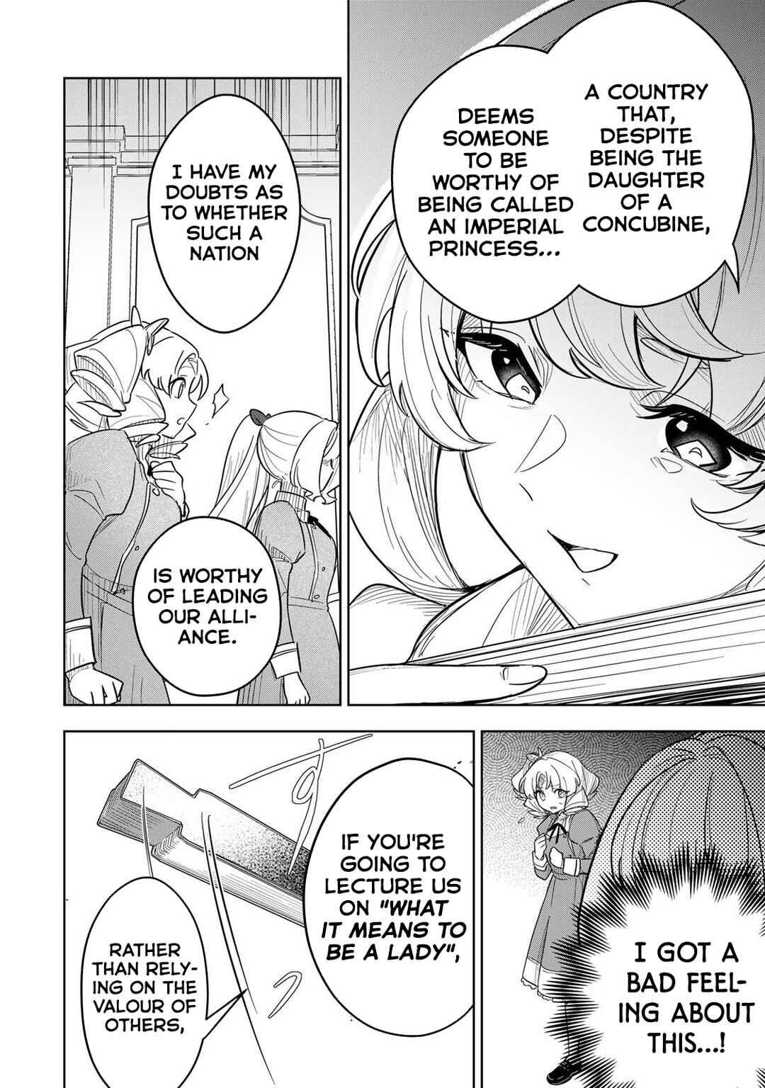 Koujo Tensei: Densetsu no Dai Madoushi (♂), Hime Kishi to Narite Densetsu no Reijou Kishidan o Tsukuri Musou Suru Chapter 19 - Page 14