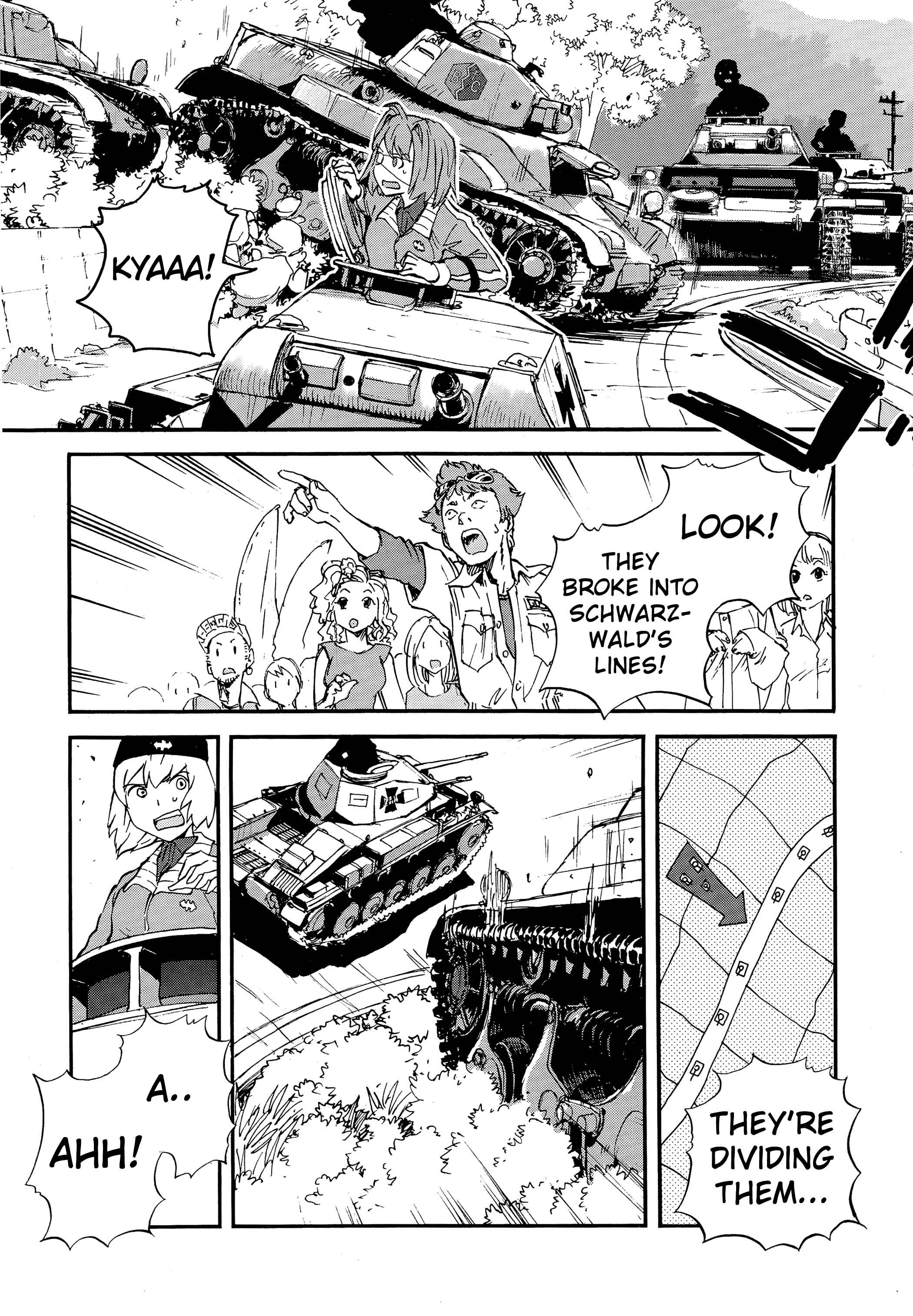 Girls und Panzer: Ribbon no Musha Chapter 18 - Page 28