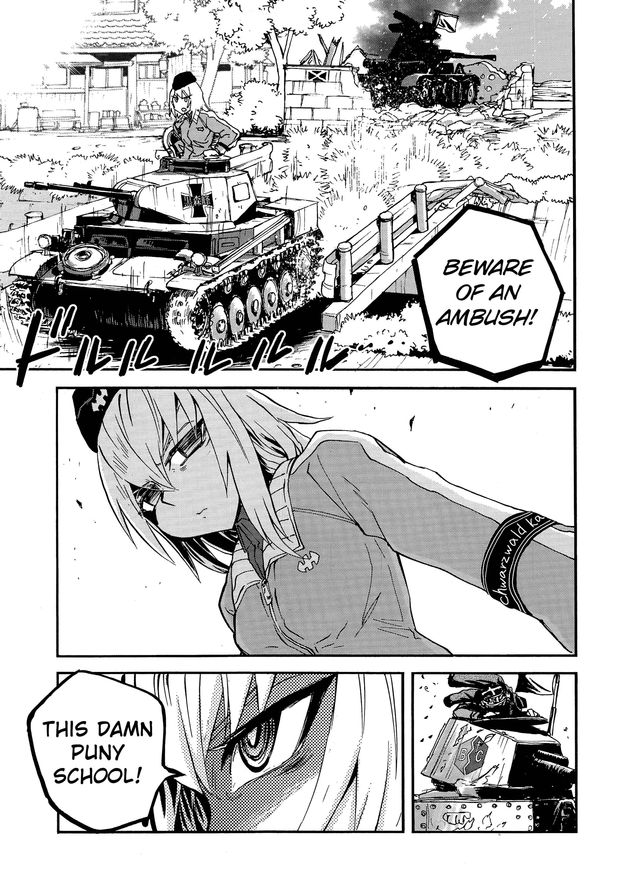 Girls und Panzer: Ribbon no Musha Chapter 18 - Page 3