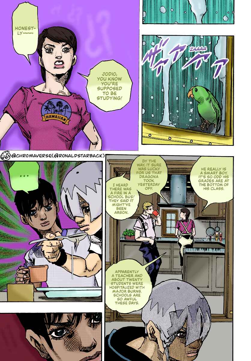 JoJo's Bizarre Adventure Part 9 - The JOJOLands (Fan-Colored) Chapter 13 - Page 22