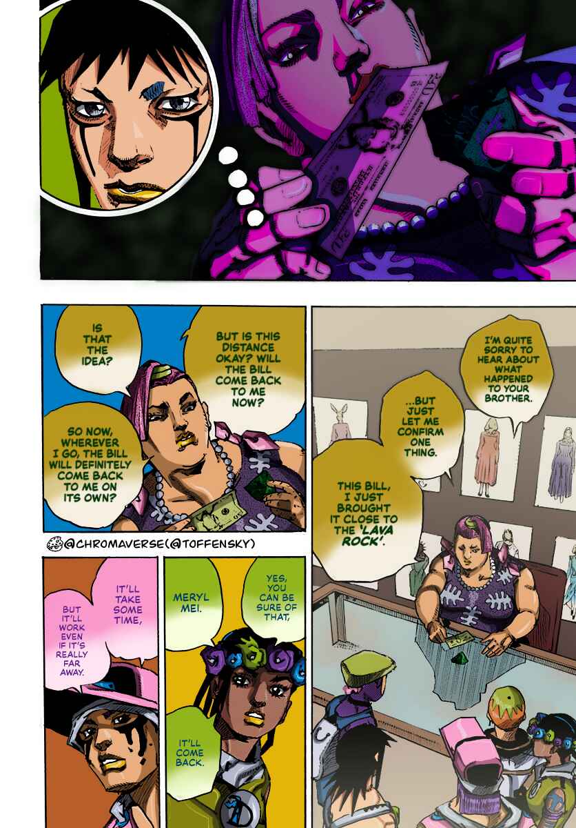 JoJo's Bizarre Adventure Part 9 - The JOJOLands (Fan-Colored) Chapter 13 - Page 41
